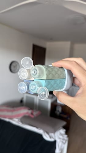 Customer photo review of Reusable Travel Bottles