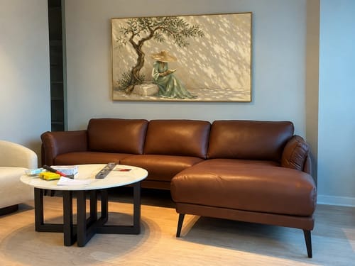 Customer photo review of Expressive Contemporary Art｜Quiet Afternoon with Olive Light