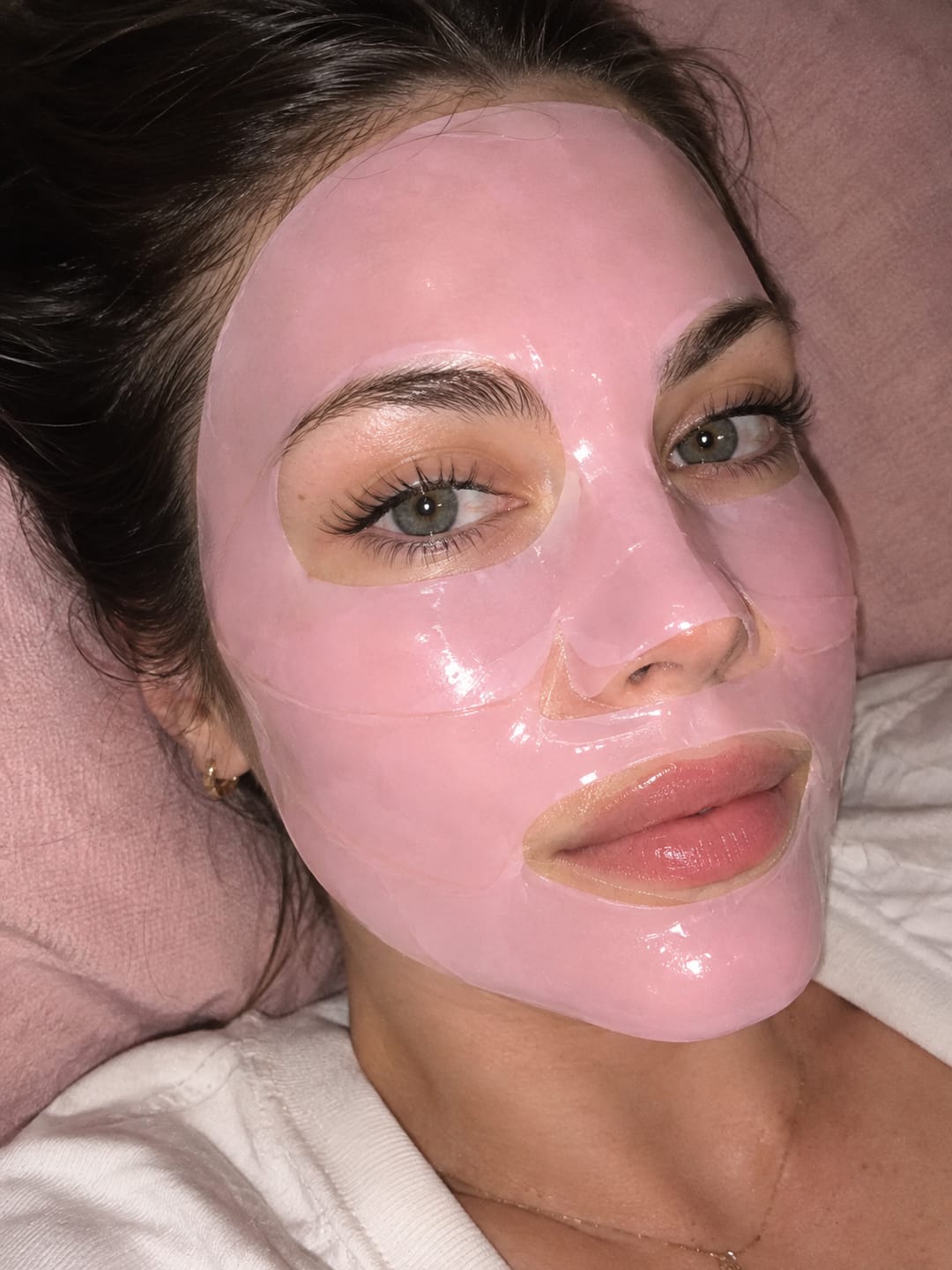 Customer photo review of Salmon PDRN Collagen Mask