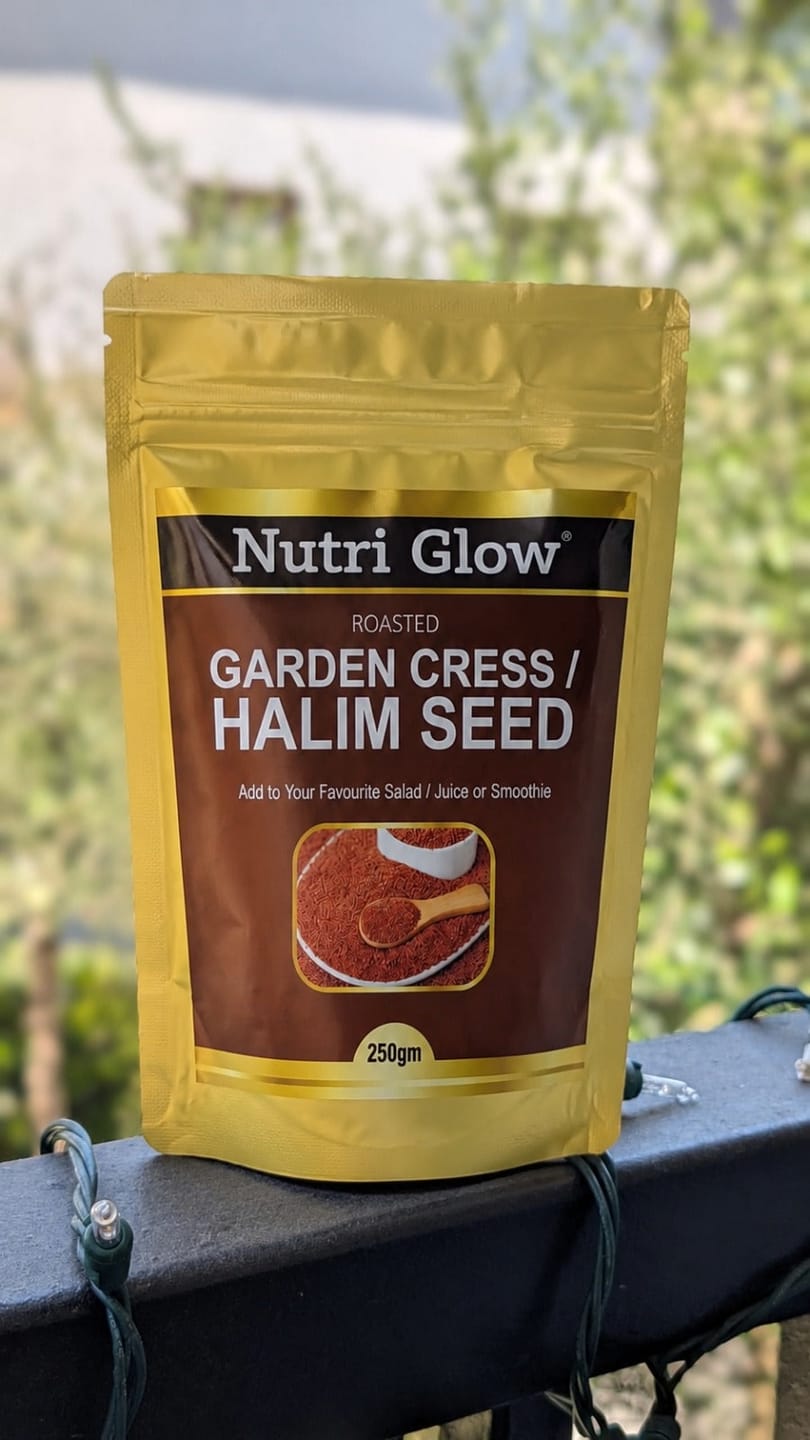 Customer photo review of Nutri Glow Garden Cress (Halim Seeds) – 250g | Ready to Eat