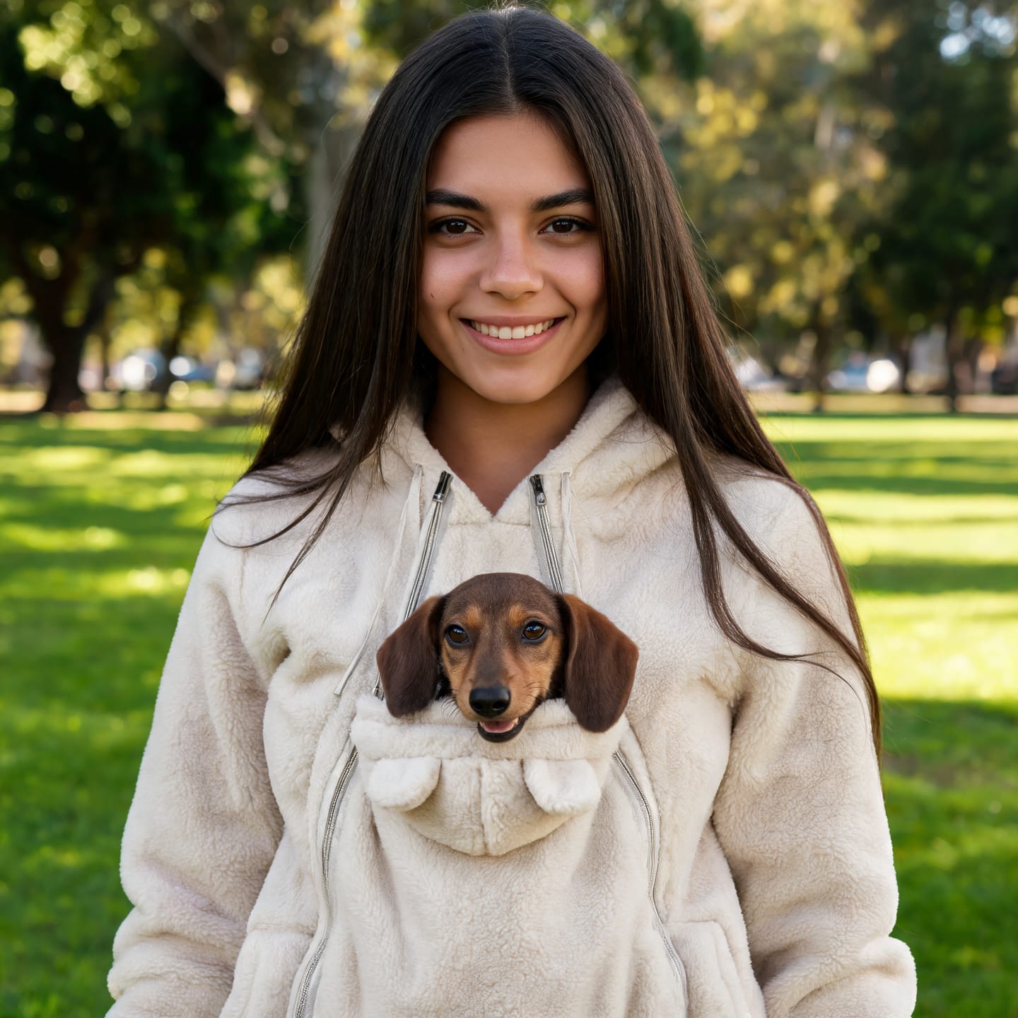 Customer photo review of MIMO™ — Hoodie para Perritos