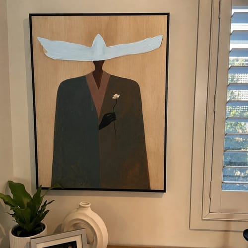 Customer photo review of Modern Folk Art｜The Quiet Bloom