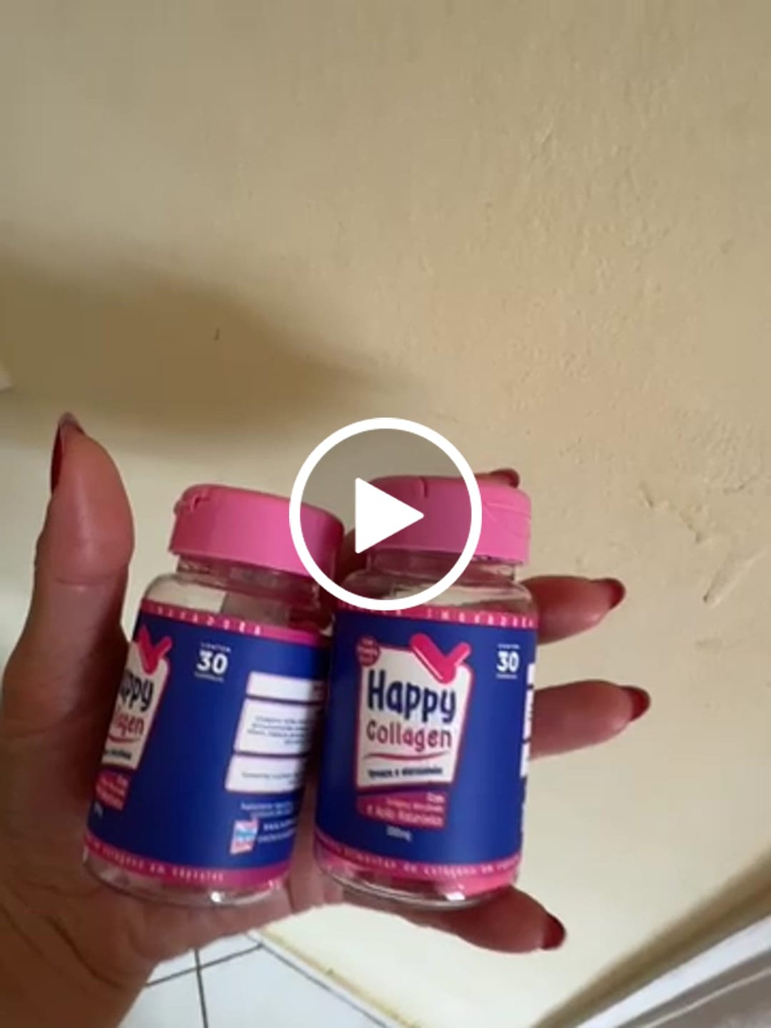 Customer video review of Happy Collagen 2 Potes