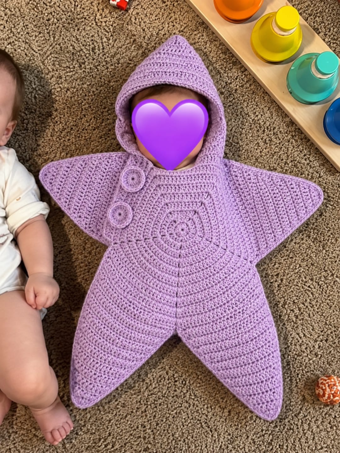 Customer photo review of Nuvli Baby Suit