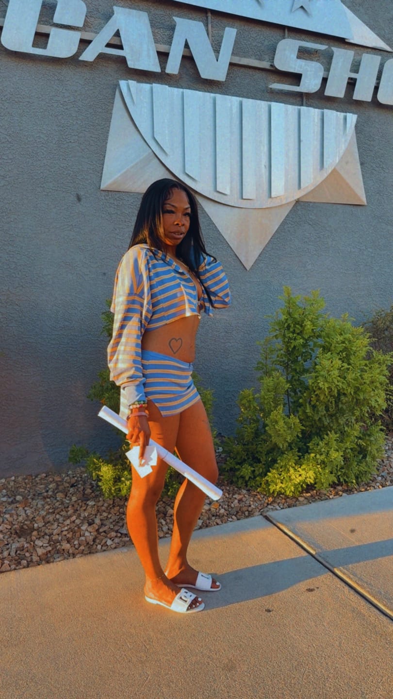 Customer photo review of Peachy Fit 3 Piece Skirt SET