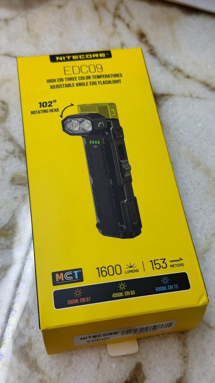 Customer photo review of EDC09 - 1600 lumens (L-Angle)