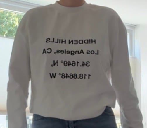 Customer photo review of VINTAGE LOGO LONGSLEEVE T-SHIRT WHITE