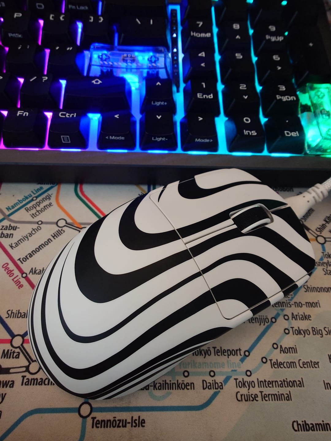 Customer photo review of Pulsar X2 CrazyLight Gaming Mouse - Boardzy Edition - Mini (Size 1)