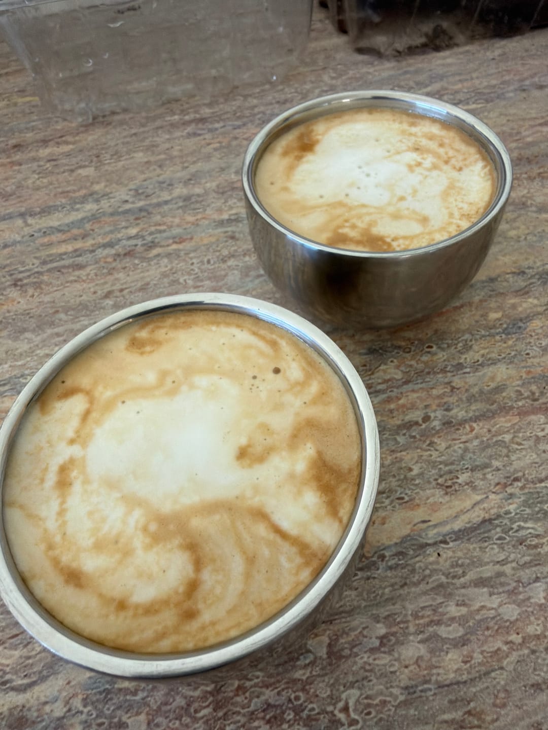 Customer photo review of Spherical Cups - set of 2
