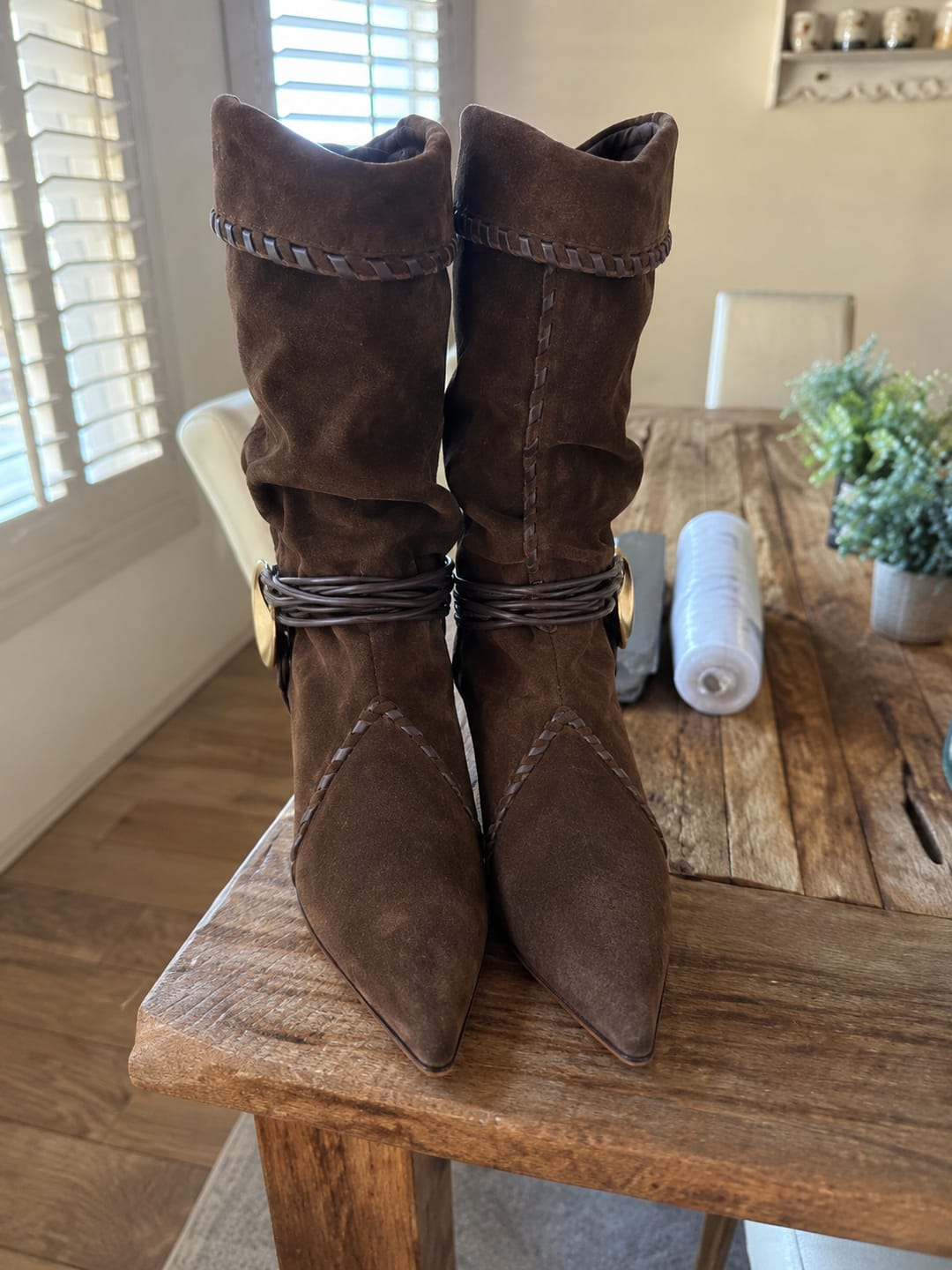 Customer photo review of Monroe | High-Heel Western Boot