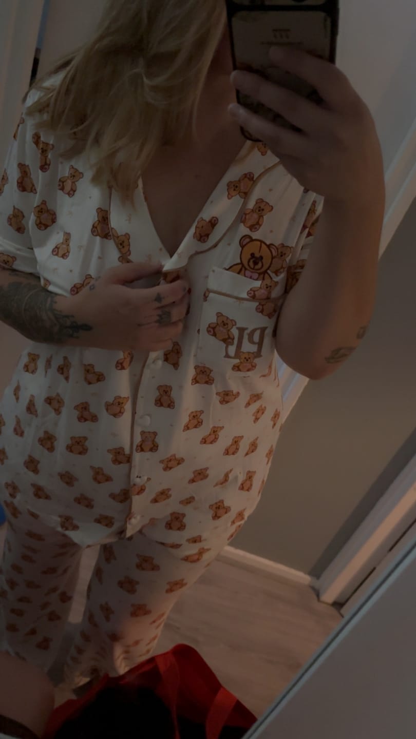 Customer photo review of Women's Teddy Bear Pyjamas