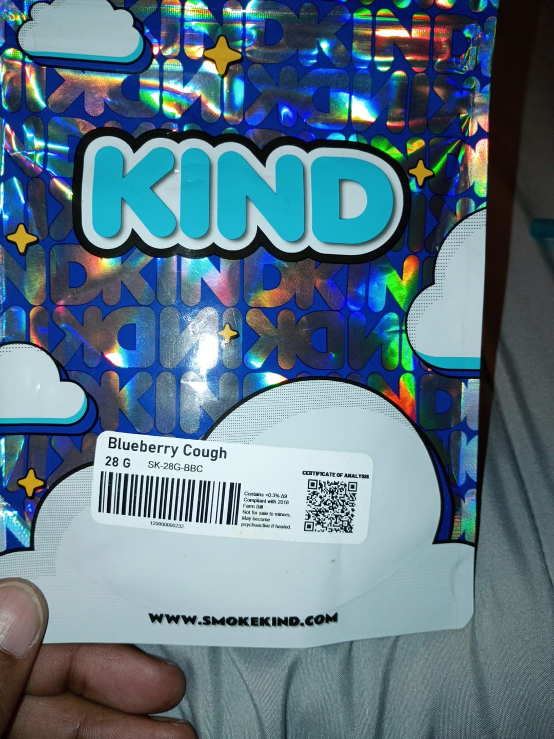 Customer photo review of Blueberry Cough - 28 Grams - Sativa