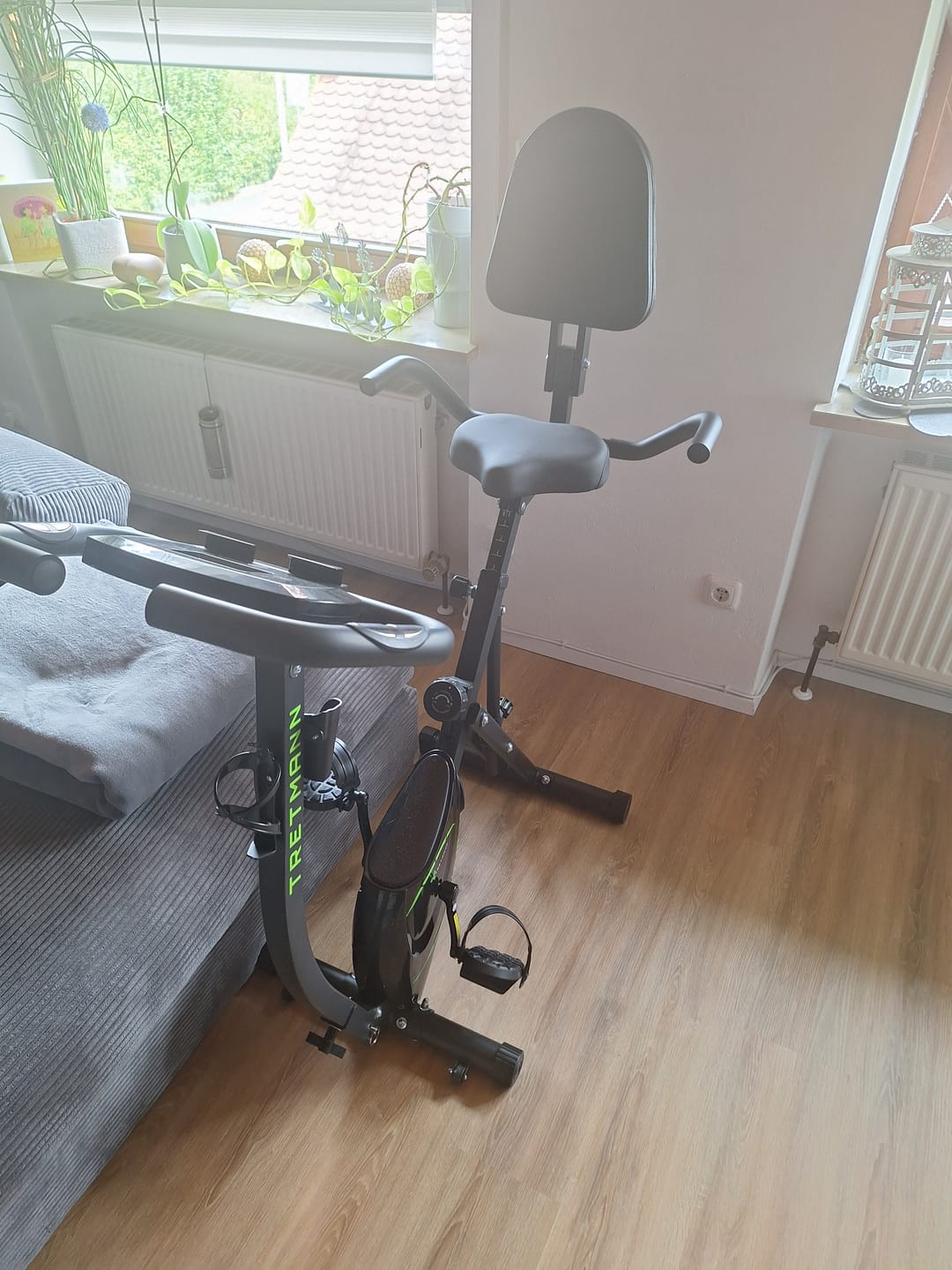 Customer photo review of Tretmann RIDE- Heimtrainer mit tiefem Einstieg