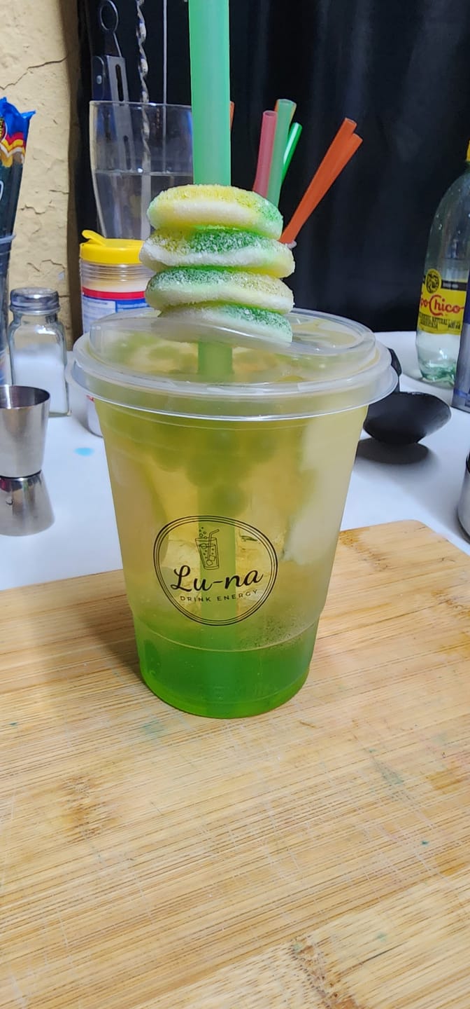 Customer photo review of Popping Pearl Manzana Verde Tea Zone 3200 gr