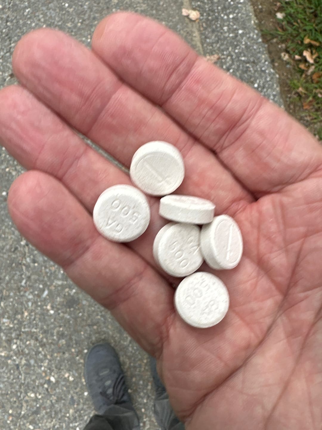 Customer photo review of Gaviscon Advance Mint Chewable Tablets 60 Tablets x 6