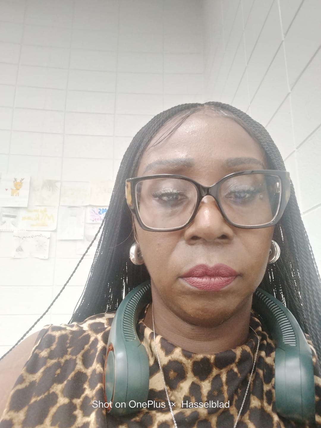 Customer photo review of Mica - Micro Senegalese Twist Pre Bleached Swiss HD Full Lace Knotless Braids Wig 799 Strands