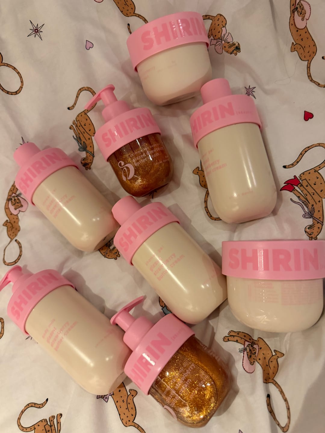 Customer photo review of Body Milk Glazed Strawberry Butter Cream