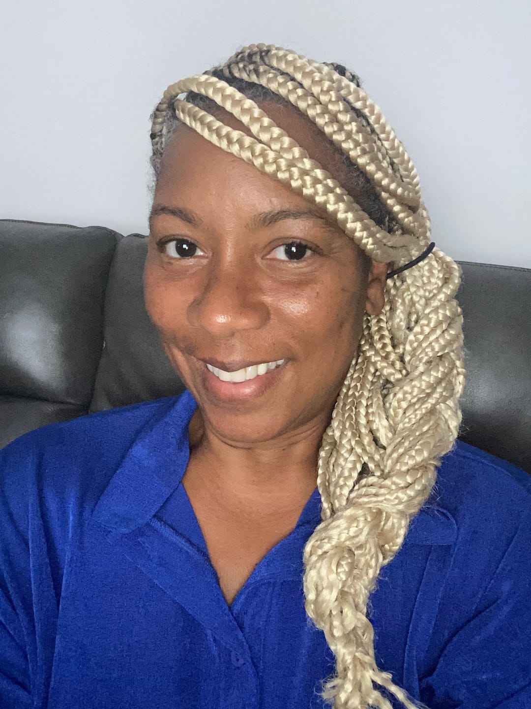 Customer photo review of Aloe & Honey Deep Conditioner