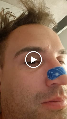 Customer video review of EasyAir Légzéskönnyítő Orrtapasz