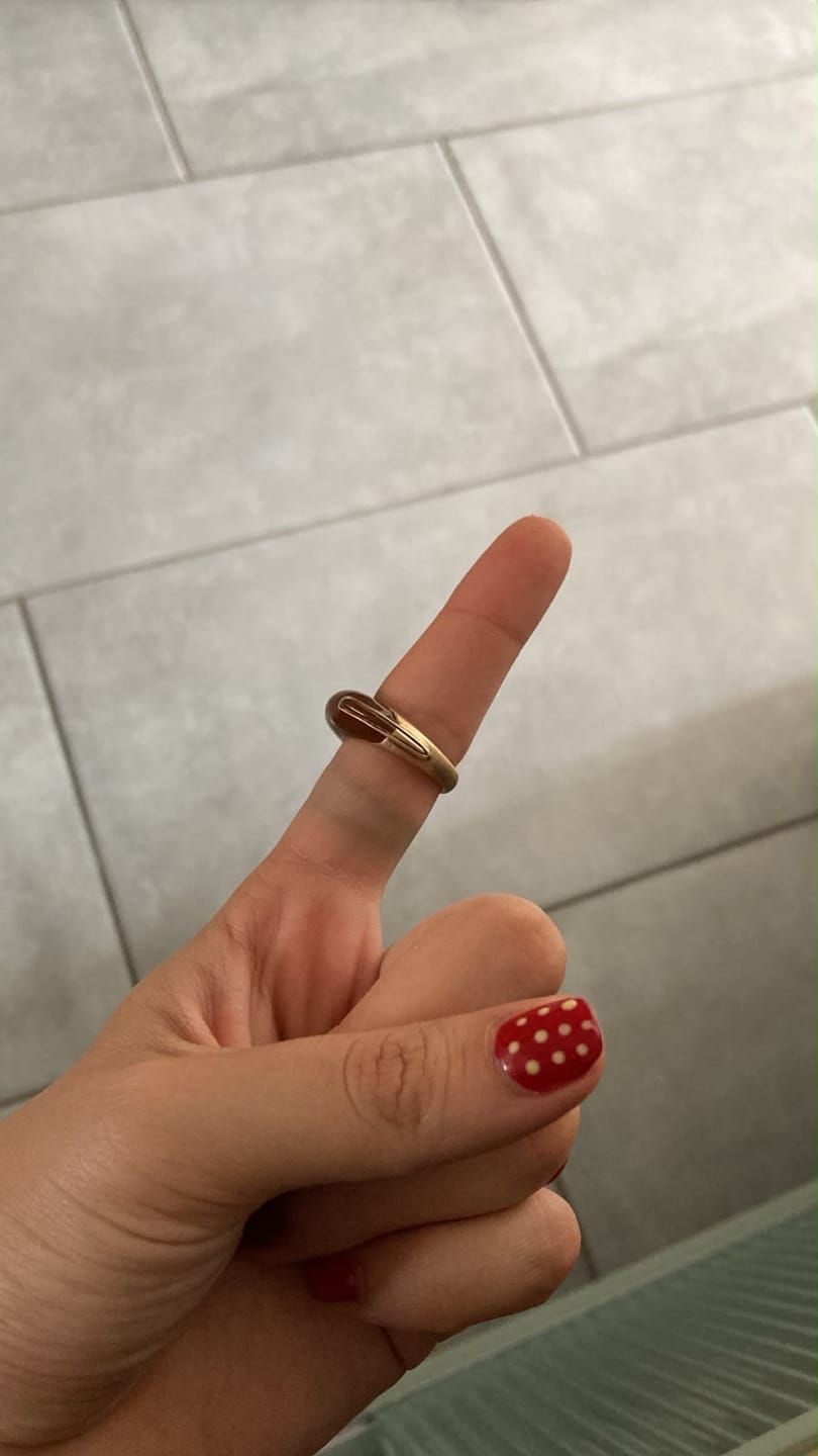 Customer photo review of Ugo Sausage Ring