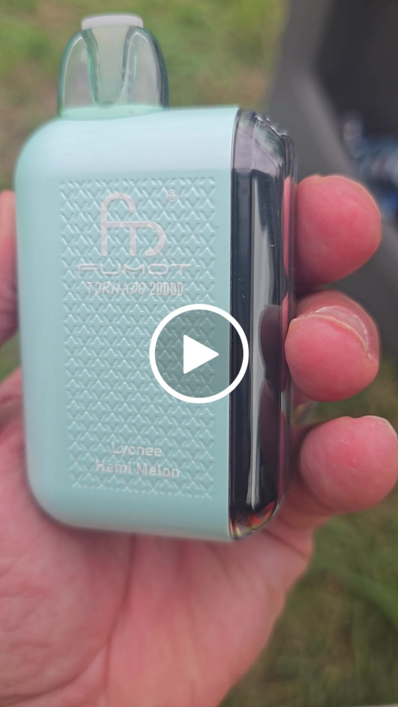 Customer video review of Fumot Tornado Vape 20000 - Lychee Hami Melon