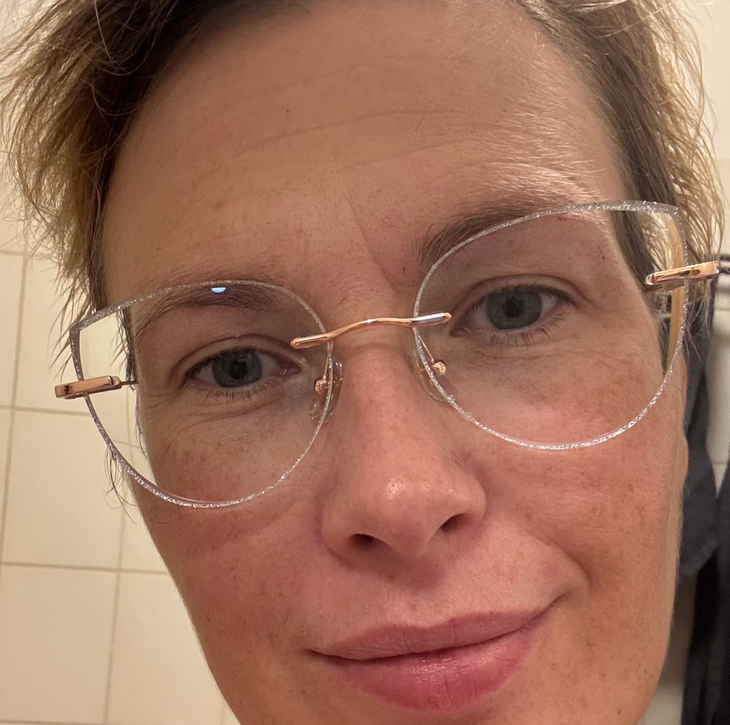 Customer photo review of Nina Eyeglasses