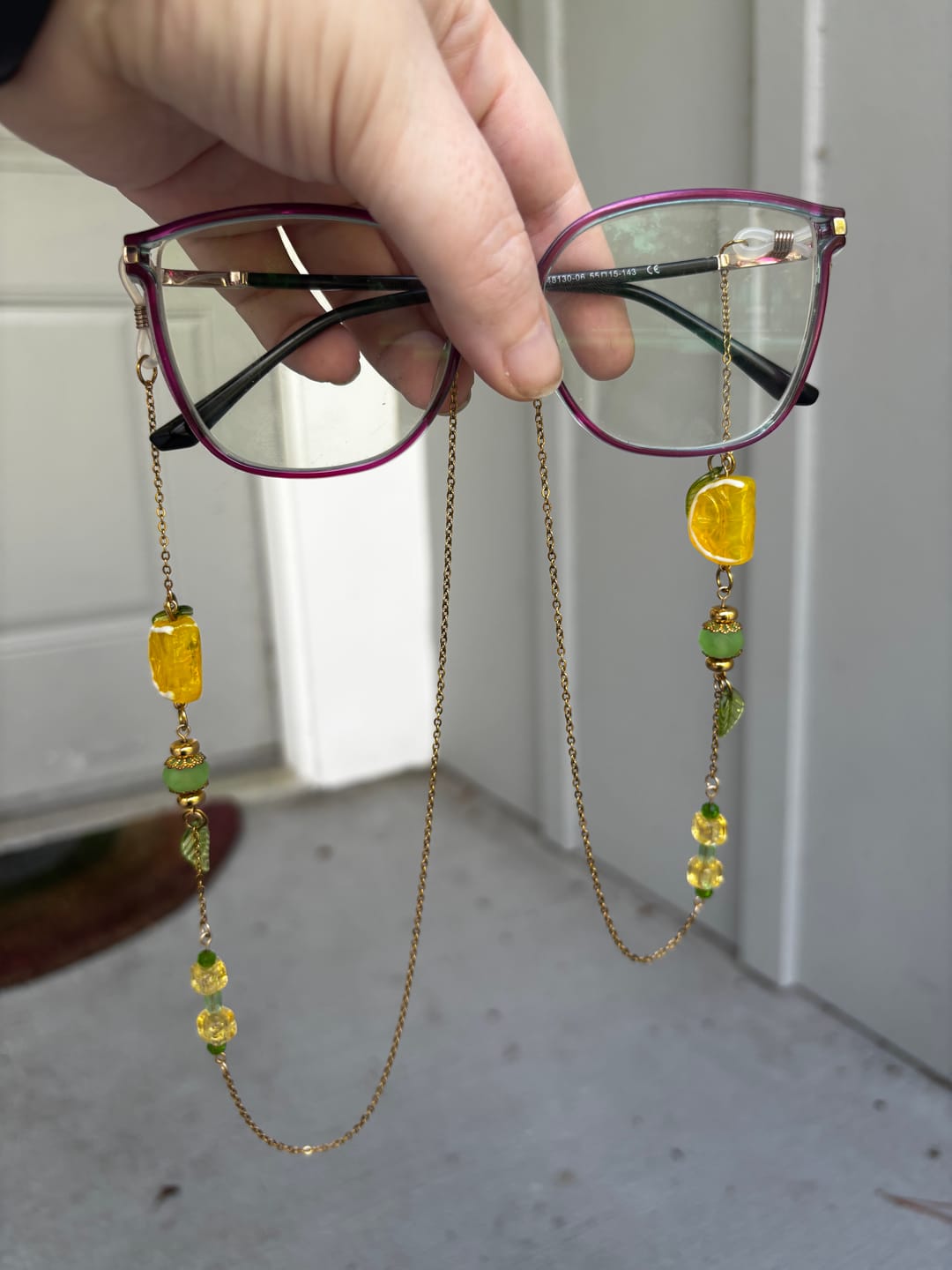 Customer photo review of Fruity Bead Strand in When Life Gives You Lemons