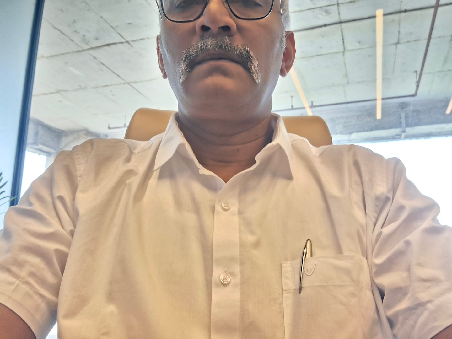 Customer photo review of Double Delight White Shirts - 2 Pcs Combo Pack