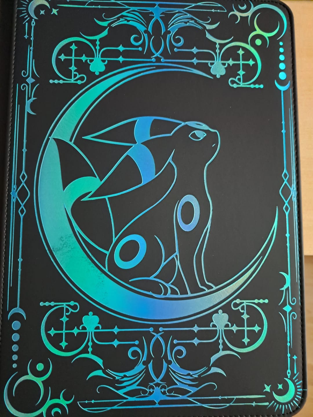 Customer photo review of Lunar Shadow Shiny 9-Pocket Trading Card Binder