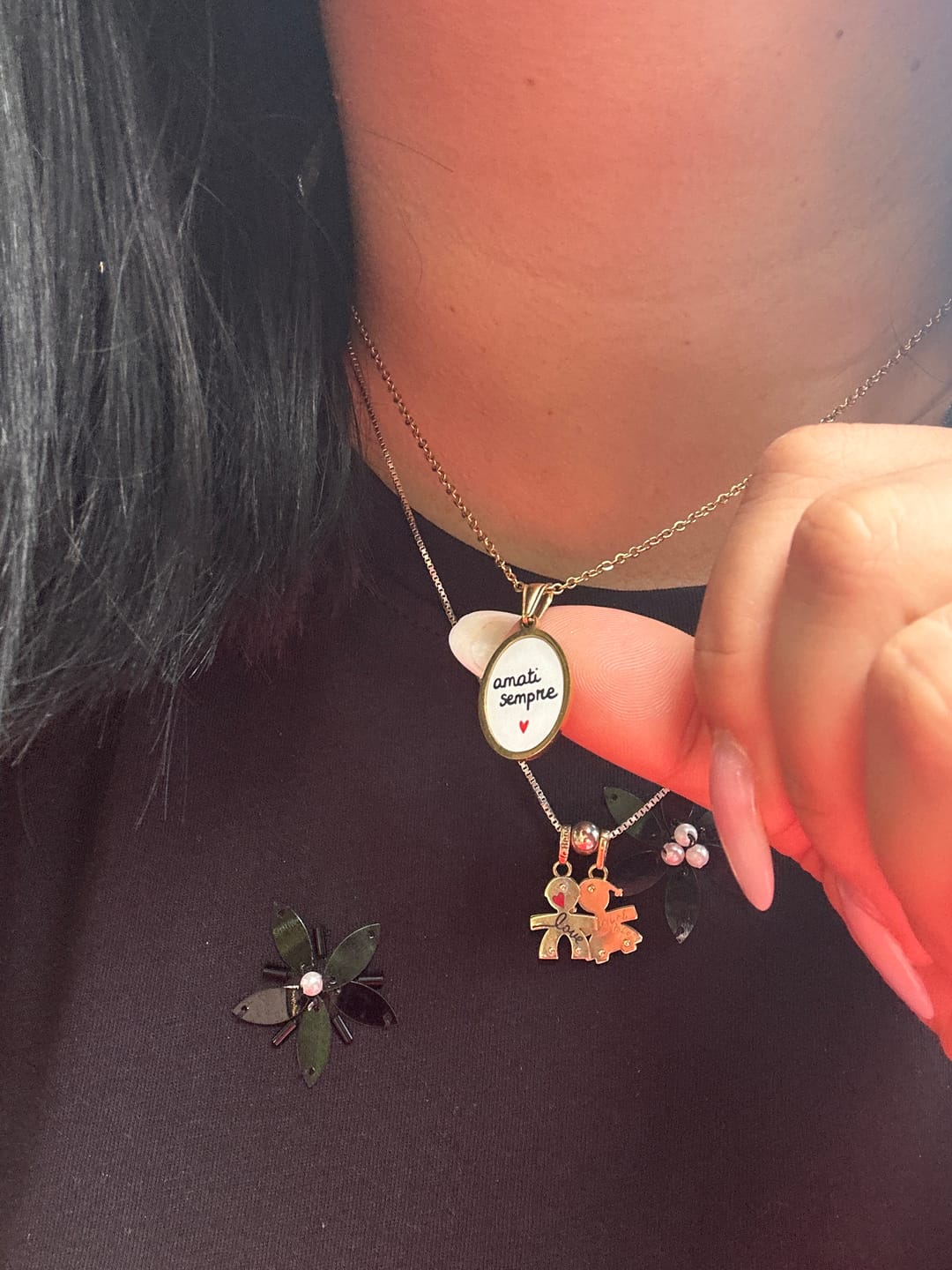 Customer photo review of Collana Frasi emozionali