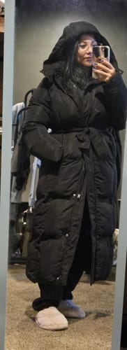 Customer photo review of Hooded Puffer