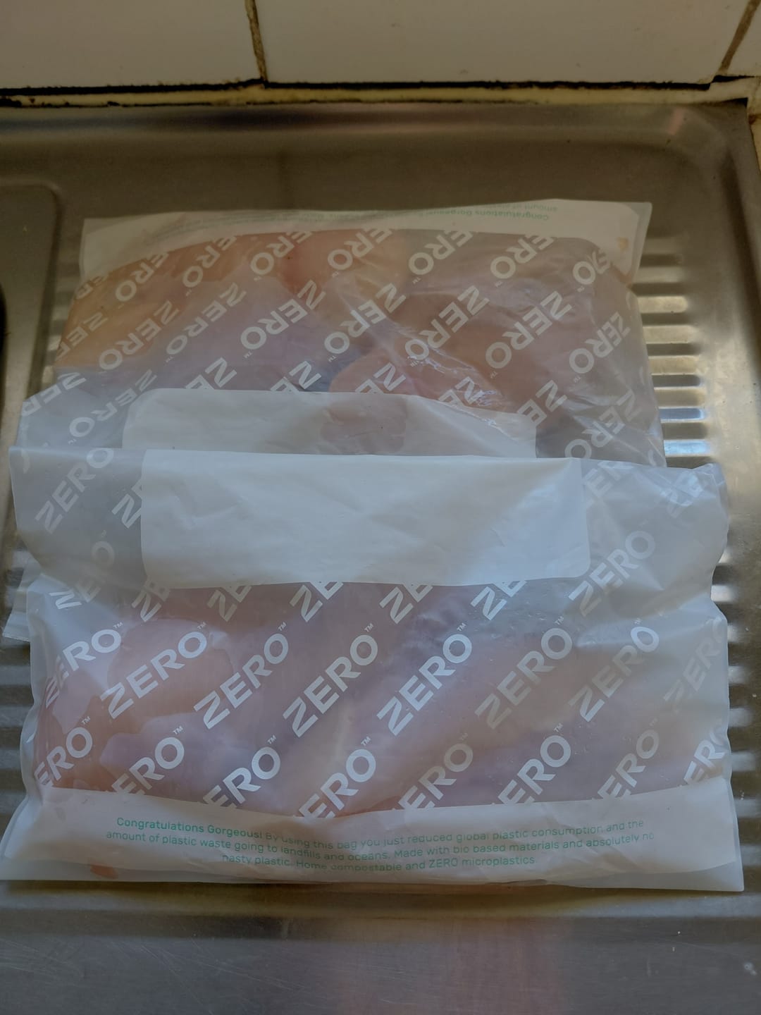 Customer photo review of Resealable Food Storage Bags