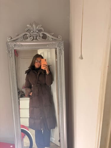 Customer photo review of Hooded Puffer
