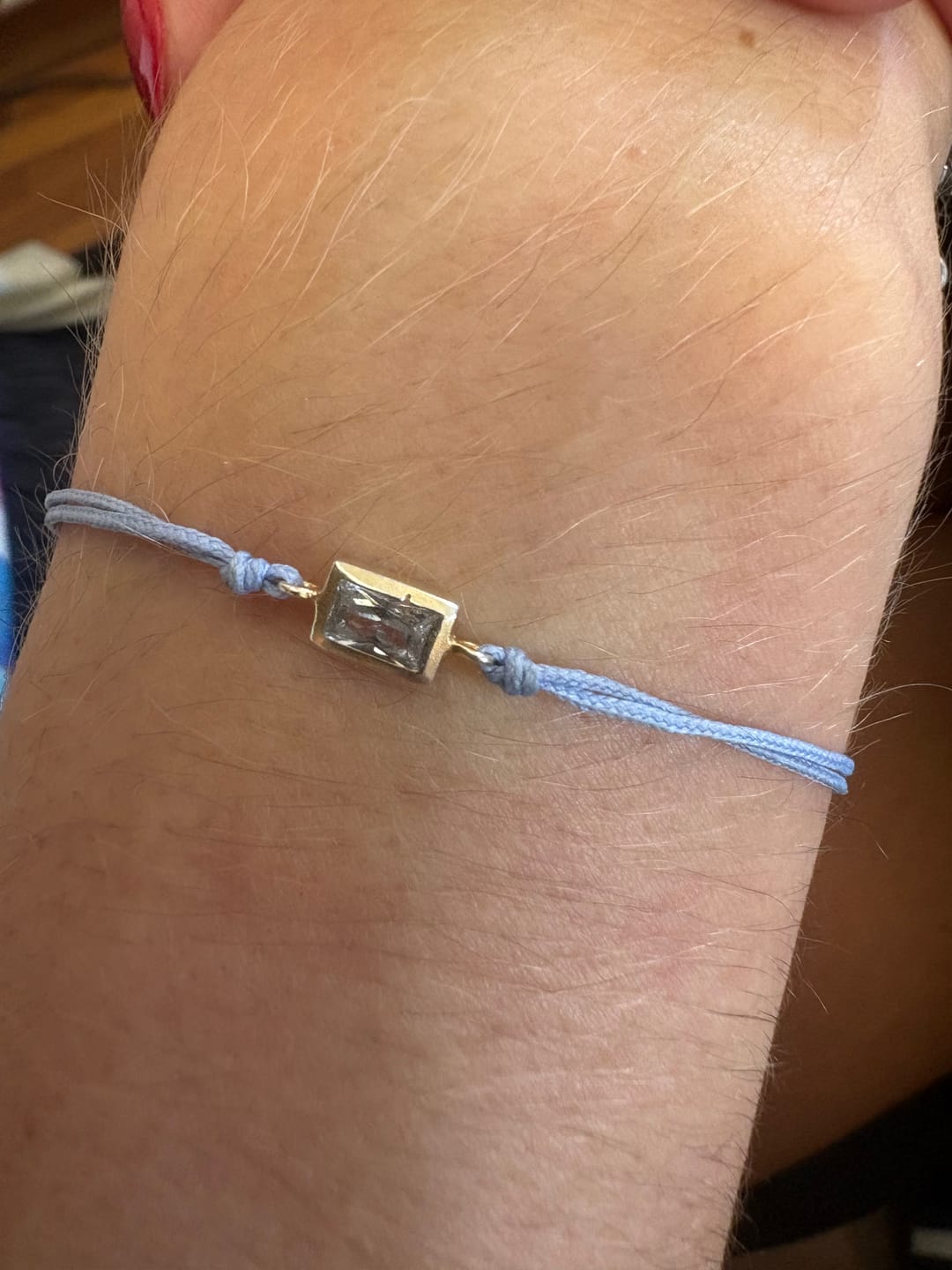 Customer photo review of Pulseira Amber Rope