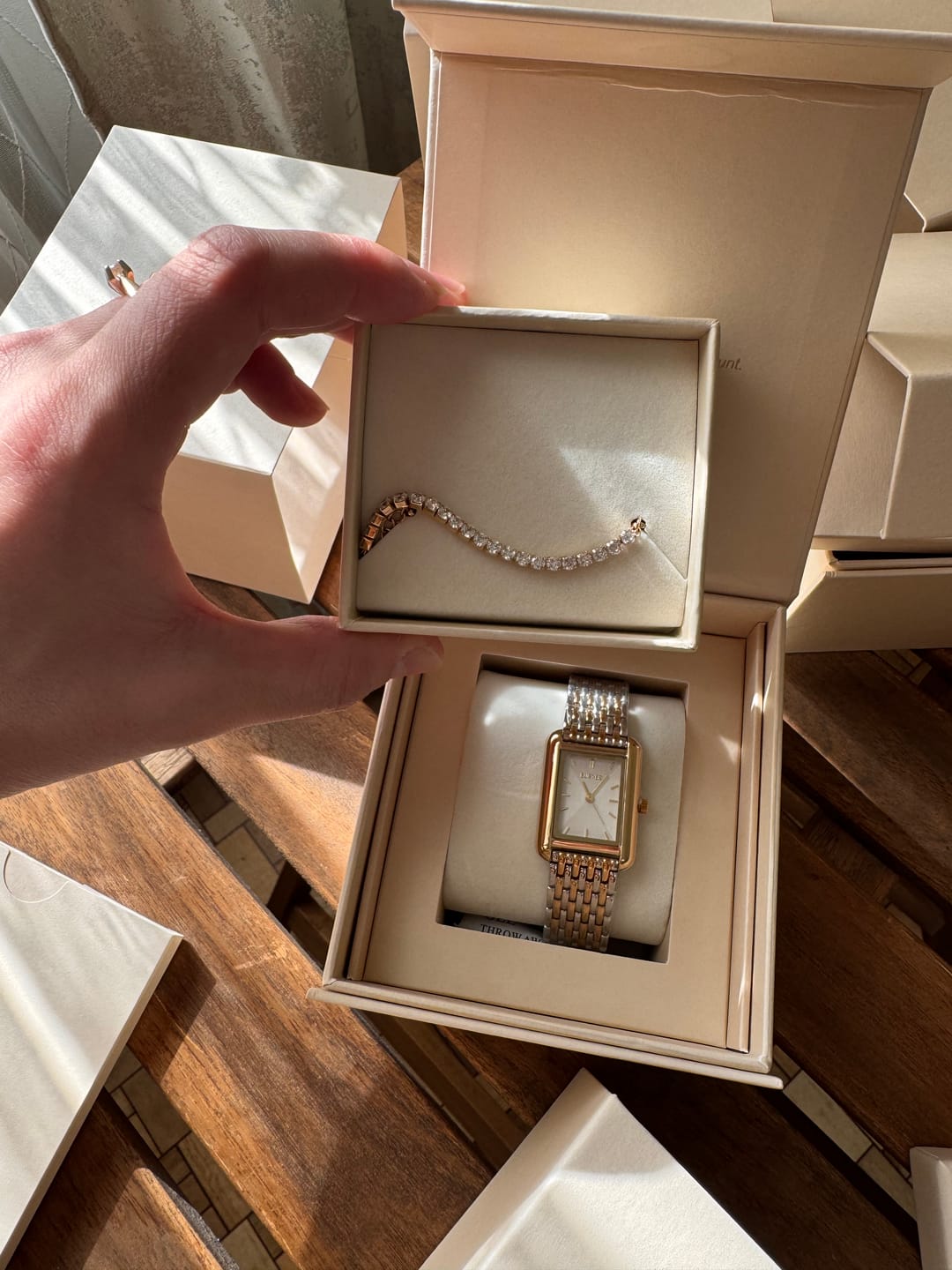 Customer photo review of Olivia Gold Silver