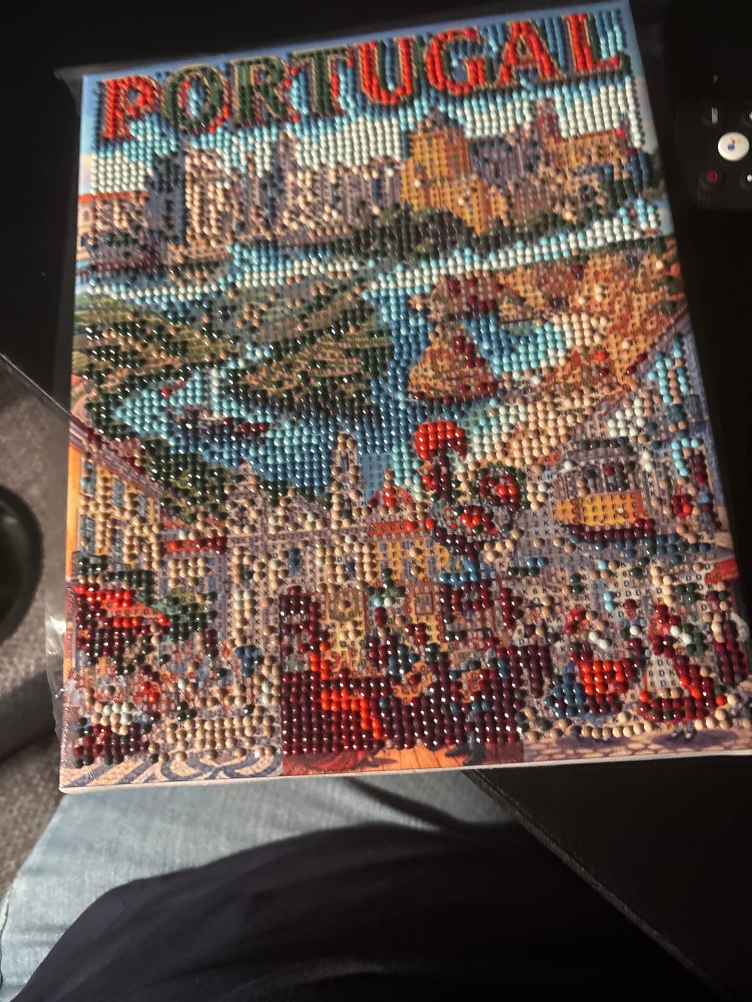 Customer photo review of Portugal Coastal Soul (Diamond Painting)