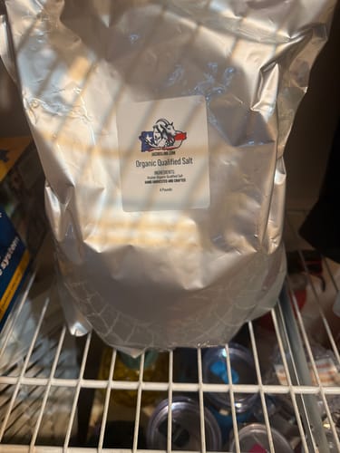 Customer photo review of Hand Harvested / Organic Qualified Salt