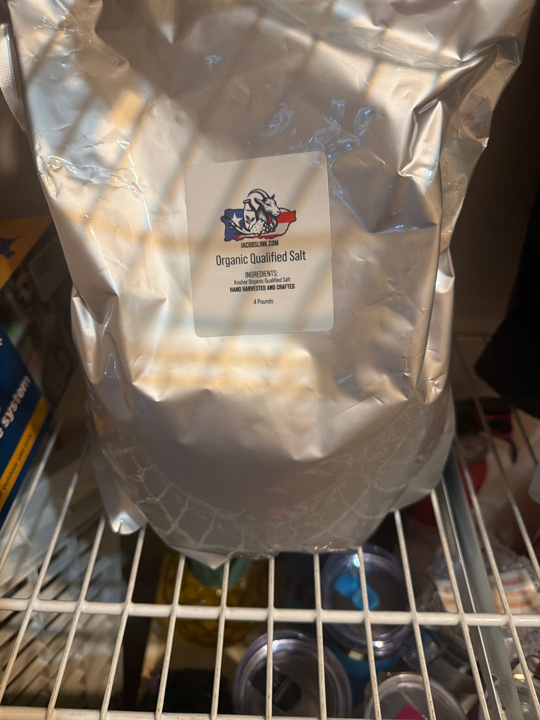 Customer photo review of Hand Harvested / Organic Qualified Salt