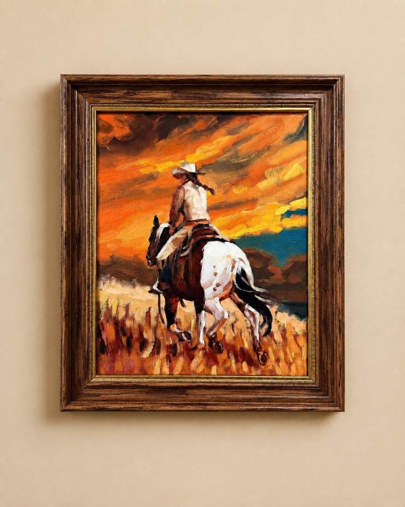 Customer photo review of Museum-Quality Custom Oil Paintings