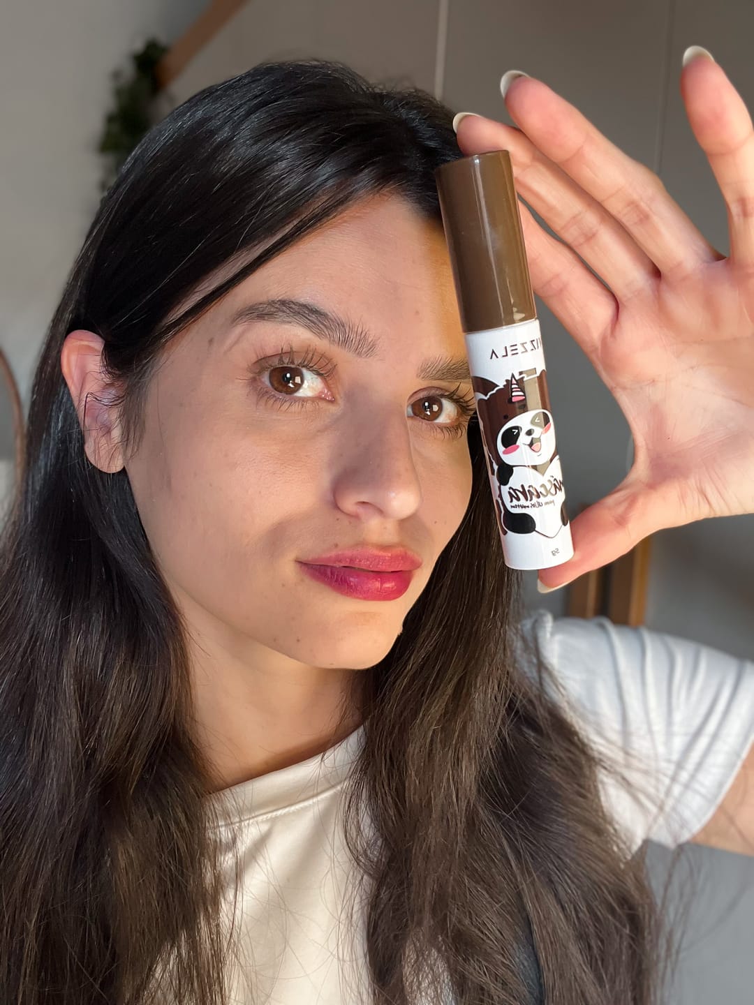 Customer photo review of Máscara Big No Panda Brown Vizzela - Marrom