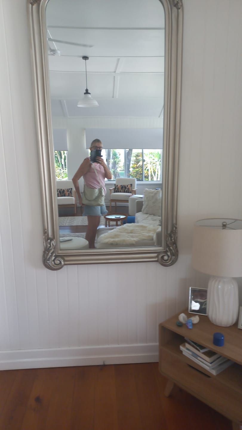Customer photo review of Metropolitan Chain Hobo - Pearl