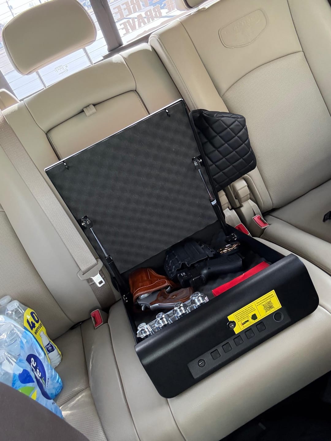 Customer photo review of BoostedSafe Elite: Fingerprint, Key & Digital Combo