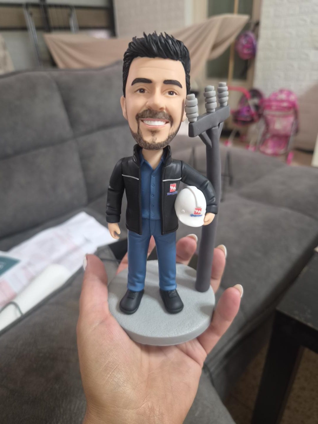 Customer photo review of בובת Mini Me בהתאמה מלאה
