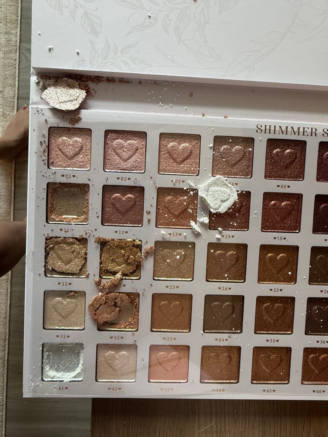 Customer photo review of Wedding Wish XXXL Palette