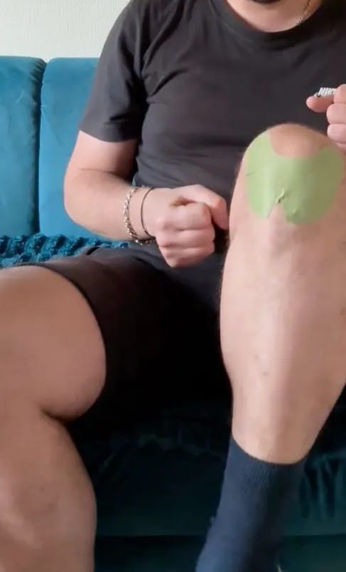 Customer photo review of Parche Natural de Alivio Corporal