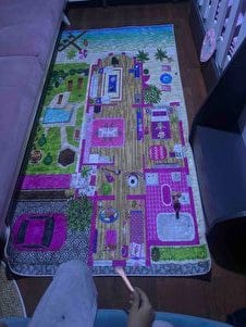 Customer photo review of Miniland - Barbie Temalı Oyun Halısı