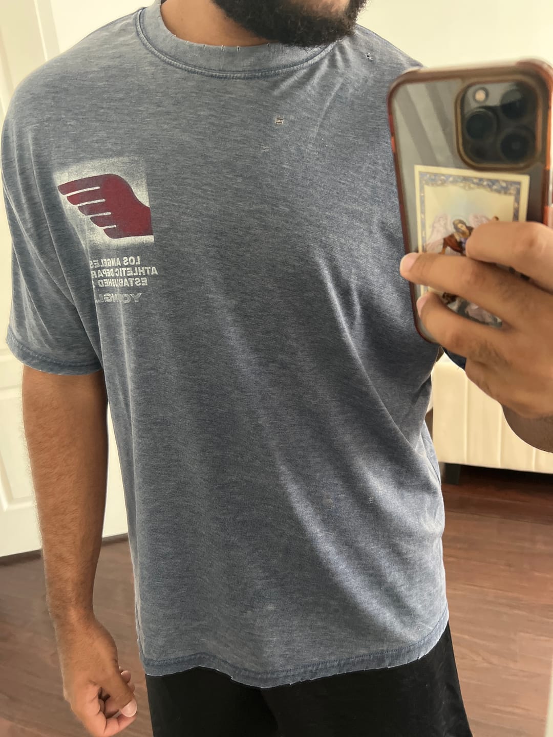 Customer photo review of 4224 - Golden Era Soft Burnout Tees