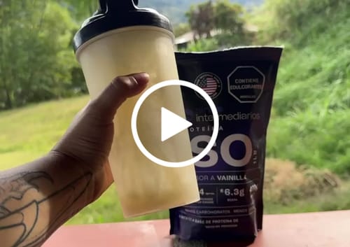 Reseña con vídeo de un cliente sobre Proteína Aislada (ISO)