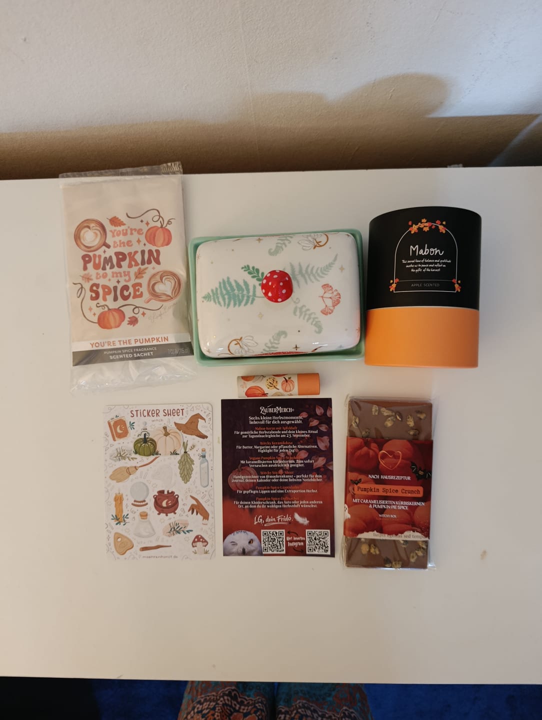 Customer photo review of Witchy Box September (Monatlich wechselnd & limtiert)
