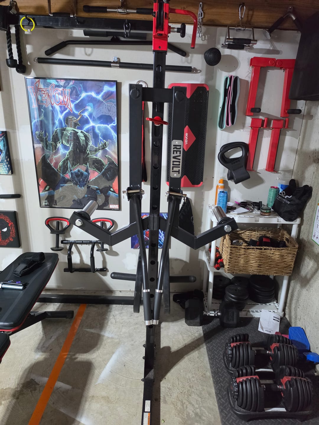 Customer photo review of Revolt Lateral Raise Attachment
